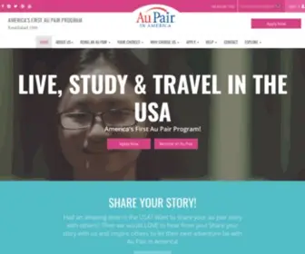 Aupairamerica.co.uk(Au Pair in America) Screenshot