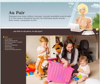 Aupair.com.pl(Au Pair) Screenshot