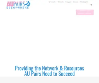 Aupairseverywhere.com(WordPress) Screenshot