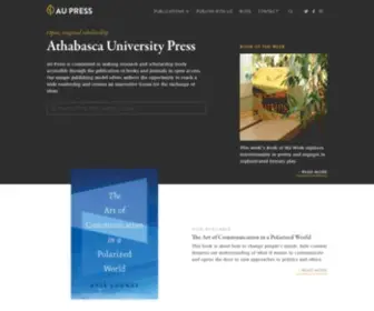 Aupress.ca(Athabasca University Press) Screenshot