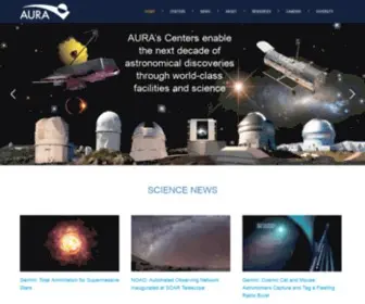 Aura-Astronomy.org(AURA Astronomy) Screenshot