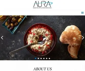 Aura-Hospitality.com(Aura Hospitality & Food Services is the cornerstone of excellent management for various owned and fr) Screenshot