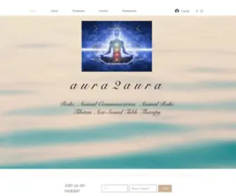 Aura2Aura.co.uk(Mysite) Screenshot