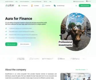 Aura4.finance(Aura 4 Finance LTD) Screenshot