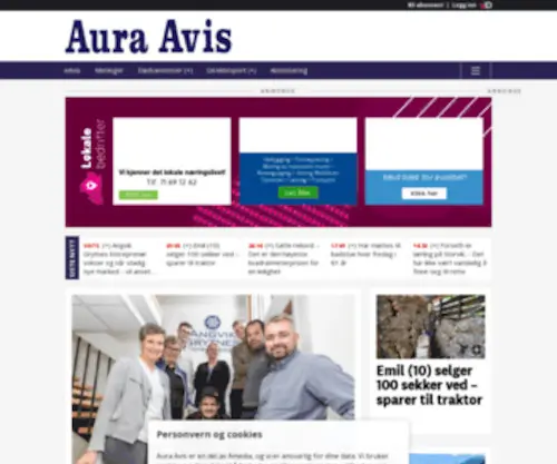 Auraavis.no(Aura Avis) Screenshot