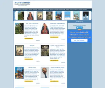 Auracan.com(Retrouvez l'actualité de la bande dessinée a travers de nombreuses rubriques) Screenshot