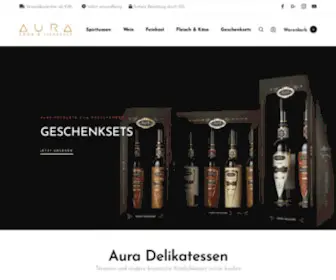 Auradeli.com(Aura Teranino & kroatische Delikatessen online kaufen) Screenshot