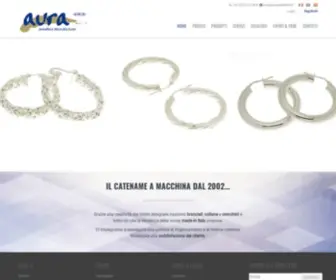 Aurajewellery.it(Aura Jewellery) Screenshot