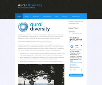 Auraldiversity.org(Bot Verification) Screenshot