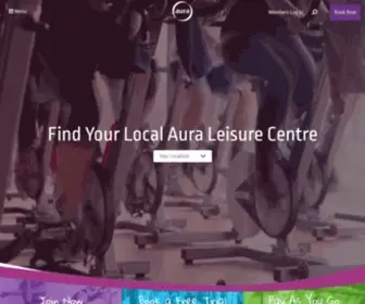 Auraleisure.ie(Aura Leisure Centres are located across Ireland. Aura Leisure) Screenshot