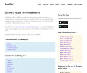 Auralwiz.com(Aural Wiz) Screenshot