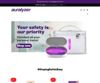 Auralyzer.com(Auralyzer UV) Screenshot