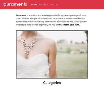 Auraments.com(Auraments) Screenshot