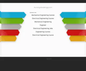 Aurangabadengg.com(Aurangabad College of Engineering) Screenshot