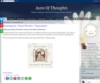 Auraofthoughts.com(Aura Of Thoughts) Screenshot