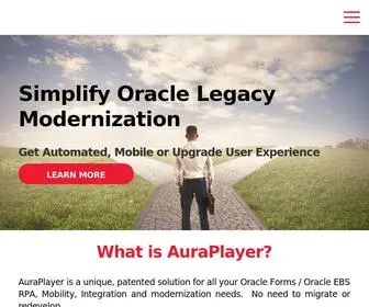Auraplayer.com(AuraPlayer Home) Screenshot