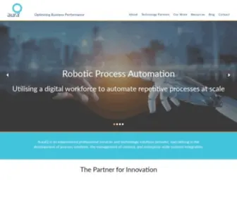 Auraq.com(Optimising Business Performance) Screenshot