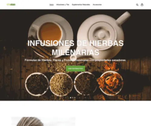 Aurasaludable.com(Tienda de té con mezclas de Té y Tisanas) Screenshot