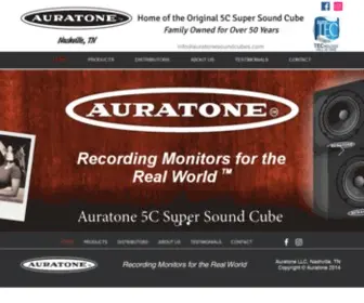 Auratoneaudio.com(Auratone) Screenshot