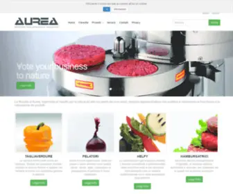 Aureaali.com(Advanced food preparation equipment) Screenshot