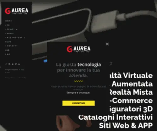 Aurealab.net(Aurea Creative Lab) Screenshot