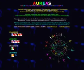 Aureas.com(Astrologie avec Auréas) Screenshot