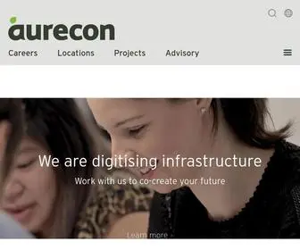 Aurecongroup.com(An international engineering) Screenshot