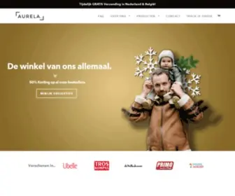 Aurela.nl(Innovatieve Producten) Screenshot