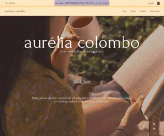 Aureliacolombo.com(Aurélia Colombo) Screenshot