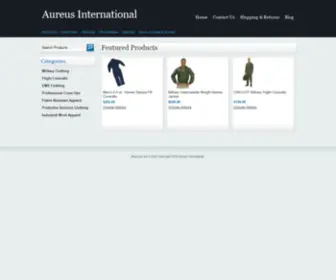 Aureusinternational.com(Aureusinternational) Screenshot