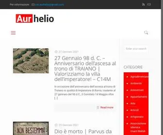 Aurhelio.it(Home) Screenshot