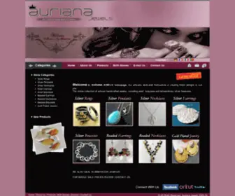 Aurianajewels.com(Auriana Jewels) Screenshot