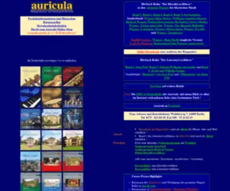 Auricula.de(Hörbuchreihe "Der Klassik(ver)führer") Screenshot