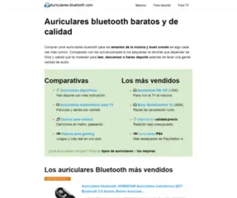 Auriculares-Bluetooth.com(Auriculares bluetooth) Screenshot