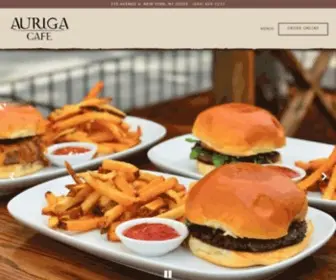 Aurigacafe.com(Auriga Cafe) Screenshot