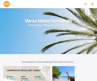 Aurinkomatkat.fi(Matkat unelmakohteisiin) Screenshot