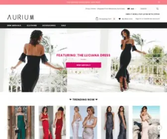 Aurium.com.au(Aurium Boutique) Screenshot