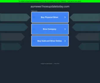 Aurnews1Nowupdatetoday.com(Aurnews1Nowupdatetoday) Screenshot