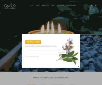 Aurocandle.com(Auro Candles) Screenshot