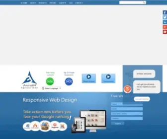 Auroin.in(AuroIN-Full Service Digital Marketing Agency) Screenshot