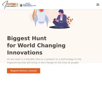 Auromainnovate.com(Auroma Innovate 2020) Screenshot