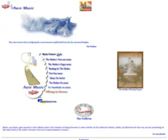 Auromusic.org(Sri Aurobindo) Screenshot