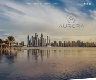 Aurora-Agency.com(Aurora Agency) Screenshot