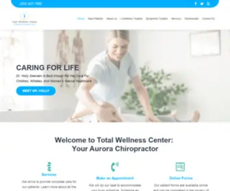 Aurora-Chiropractic.com(Aurora Chiropractic) Screenshot