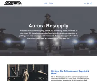 Aurora-Resupply.com(Aurora Resupply) Screenshot