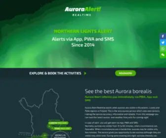 Auroraalert.fi(Aurora Alert Realtime) Screenshot