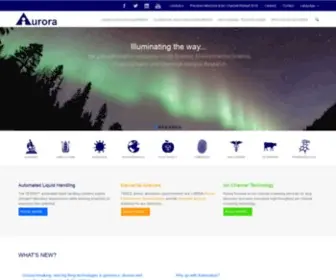 Aurorabiomed.com(Aurora Biomed) Screenshot