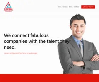 Auroradirectstaffing.com(Aurora Direct Staffing) Screenshot