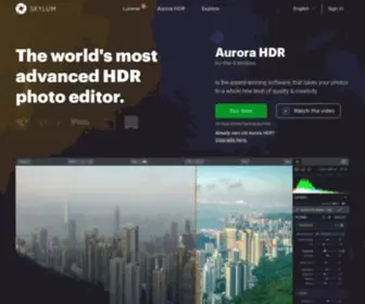 Aurorahdr.com(Aurorahdr) Screenshot