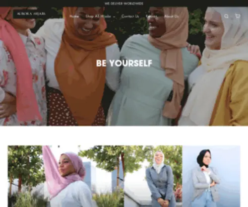 Aurorahijabs.com(Aurora Hijabs) Screenshot